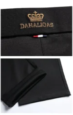 High-stretch fabric men's business trousers suitable for all seasons, featuring an elastic waistband and classic office/work for - Image 23