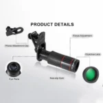 New 32x Telephoto Mobile Phone Telescope Zoom Lens High-definition Concert Viewing Shooting Equipment Mobile Phone Lenses - Image 9