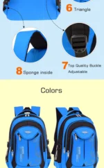 Backpack School Bag Back Pack For Boy Children Kid Child Teenager Schoolbag Male Men Primary Bookbag Bagpack Book Portfolio Teen - Image 36