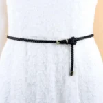 Decoration Hand-woven Casual Female Retro Waistband Pin Buckle Waist Belt Braided Belts - Image 4