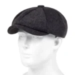 Retro Newsboy Caps Men British Painters Hats Autumn Winter Berets Herringbone Flat Cap Hip Hop Berets - Image 9