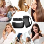 Small Hair Straightener Comb Straighteners Hair Styling Tool Less Frizz Smoother Straightening Brush Straighten Hair Brush - Image 10