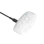 Recharegable Bluetooth Remote Control Button Wireless Controller Selfie Camera Stick Shutter Release For Phones e-book Page Turn - Image 6