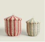 Large Laundry Basket Household Paper Based Compilation Laundry Basket Removable Bathroom Dirty Clothes Home Storage Baskets - Image 22