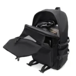 Simple solid color backpack,  travel backpack, plenty of storage space, very suitable for commuting, school, work and going out. - Image 3