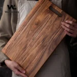 Board Kitchen  Set Square Acacia Wood Solid Wood Simple Cutting Board Cut Steak Household Hardwood Thickened Cutting Board - Image 3