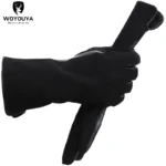 High-end Winter gloves multicolor leather gloves,High-grade sheepskin women's leather gloves simple design Women's gloves-2008 - Image 12