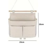 Pockets Hanging Organizers Waterproof Hanging Storage Bag Wall Mounted Closet Organizer Bear Flamingo Sundries Bags Home Decor - Image 6