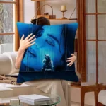 Singer Billie EilishS Pillow Anime Pillow Sofa Bed Head Pillow Cover Cushion Cover 45x45 cm Fashion - Image 6