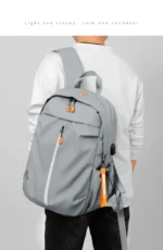 Fashion Men's Backpacks Large Capacity Students School Bag With USB Charging Port Laptop Bags Lightweight Men Travel Backpack - Image 21