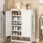 Shoe Rack  Door Small Narrow Multi-layer Simple Shoe Cabinet 2025 New E****mical Space-saving Storage Artifact