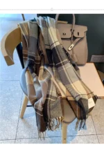 Scarf Ladies Fall And Winter Thickens Warm Neck Scarves Fashion Scarves Cloth Fanta And Fringed Blankets Men's Winter Shawls - Image 11