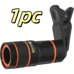 8x HD Clip-On Telephoto Lens for Smartphones, Enhanced Night Photography, Portable Zoom Lens for Stargazing and Outdoor Explorat - Image 6