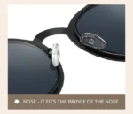 Cat Ear Fashion Sunglasses, Retro Cute Framed Color Sunglasses, Men's and Women's Sunglasses - Image 13