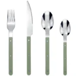 New Design Dinnerware 4 In 1 Set Stainless Steel 18/8(304) ABS Handle With Rivets Top Mirror Polishing Cutlery Sets For Kitchen - Image 8