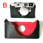 For Leica M6 Genuine Cowhide Leather Camera Bag Protective Case Cover Bodysuit High Quality Handmade Camera Bags Accessories - Image 11