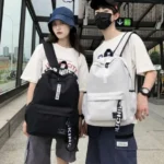 Fashion trend backpack backpack for men and women junior high school high school student bag large capacity korean version of th - Image 28