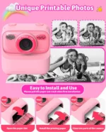 Children Digital Camera Photography Instant Camera 1080P HD Dual Lens Kids Video Recorder Toys for Girls Boys Best Birthday Gift - Image 11