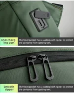 Heroic Knight Men Business Backpack Multifunction Slim Laptop Bags For Women outdoors Waterproof pack Aesthetic Backpack Design - Image 34