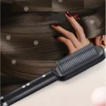 Electric Hair Straightener Brush Professional Fashion Fast Heating Ceramic Hair Straightener - Image 3