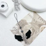 Retro Mobile Phone Straps Charm Cross Angel Wings Keychain Lanyard For iPhone Case Camera Bags Decoration Women Gift - Image 4