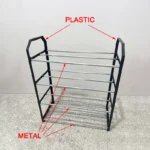 A Simple 4-layer/5-layer Shoe Rack With Armrests For Easy Access,Multifunctional Storage Rack,Saving Space For Storage - Image 6