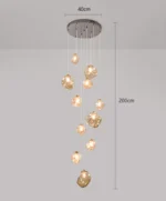 Modern led Pendant lights bedroom decorative dining room indoor lighting interior lighting Ceiling lamp chandelier - Image 19
