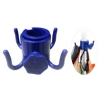 Durable Beach Umbrella Hanging Hook 4 Prongs Screw Lock ABS Towels Camera Bags Clothes Hanger Camping Holder Trip Clip - Image 4