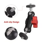 *1 Set Photography Accessories Camera Metal Super Clamp With Double Ball Head Magic Arm For  Monitor Light Mic Phone Mount - Image 5