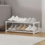 Shoe Rack for Closet,  Adjustable Shoe Rack for Small Space, Small Shoe Organizer for Front Door, Sturdy Metal,Front Door - Image 2