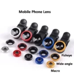 3 in 1 Fisheye Phone Lens Wide Angle Zoom Lens Fish Eye Macro Lenses Camera Kits With Clip Lens On The Phone For All Smart Phone - Image 6