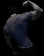 New Summer GYM T-shirt Men's Gothic Print Muscle Tee High Elasticity And Quick Drying Exercise For Bodybuilding Training T-shirt - Image 10