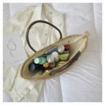 Handmade Women's Shoulder Bag Large Capacity Handbags Bohemian Summer Straw Beach Bag Female Shopper Basket Woven Tote Bags - Image 27