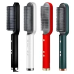 Hair Straightener Ceramic Hot Comb 2 in 1 Electric Straighten Hair Brush Negative Ion Fast Heating Styling Tool ﻿ - Image 6