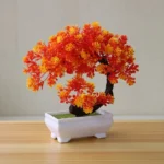 Artificial Plants Bonsai Simulated Tree Potted Fake Flowers Table Porch Potted Ornaments Home Wedding Decor Housewarming Gift - Image 14