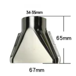 Hot Air Gun Nozzle Heat Gun Welding Nozzles 220V Hair Dryer Nozzle for Soldering Airbrush Nozzle for Construction Hair Dryer - Image 9