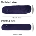 Inflatable Cylinder Pillow - Car Neck Pillow, Seat Support, Orthopedic Neck Support for Travel, Office & Home - Image 5