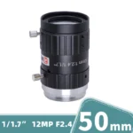 ZLKC FA Lens 12MP High Resolution 6mm Macro 1/1.7 Inch Lenses CCTV Parts for C Mount Camera Low Distortion Machine Vision F2.4 - Image 14