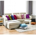 pillow, Velvet covered with 60x60 cm super soft pillow, used for sofa throwing, shining decoration, living room pillow - Image 28