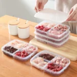 Refrigerator Food Storage Containers, Suitable For Meat And Other Food, Food-grade Airtight Containers, 2/4/6 Compartments. - Image 15