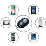 Mini Blue-tooth Shutter Release Button Wireless Remote Control for IOS Android Phone Camera Selfie Photo Page Remote Controller - Image 6