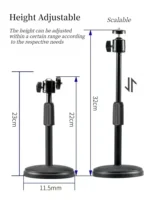 Desktop Tripod for Phone Smartphone with Phone Holder Stand Bracket Tripe for Mobile Telefoon Statief Stand Table - Image 16