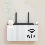 1PC Wifi Router Storage Box Wall Hanging Wifi Box Wireless Storage Boxes Case Power Strip Office Hanging Organizers