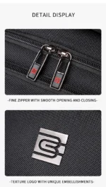 Backpack Men's Backpack, Lightweight Business Travel Computer Bag, Business Travel Bag, Large Capacity Middle School Student Bac - Image 26