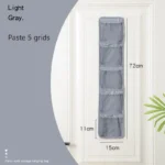 5/10 Pockets Underwear Socks Hanging Organizers Behind Door Storage Wardrobe Hanging Storage Bag Closet Organizer - Image 8