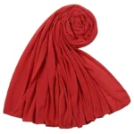 Women Big Size Cotton Jersey Hijabs Scarf Islamic Turban Shawls Trendy Muslim Hijab Solid Plain Cotton Scarves Headscarf - Image 27
