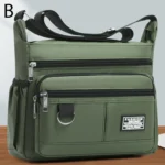 Mens Crossbody Bag Single Shoulder Bags Big Capacity Multi-Pockets Storage Bag Fashion Handbag Business Crossbody Bags - Image 42