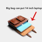 New Fashion Retro Women backpacks Shoulder Bag Female Handbags Leather Laptop Bags Business Computer Briefcase Schoolbags - Image 20