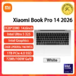 2026 Xiaomi RedmiBook Pro 14 Laptop Mi Notebook U5-325/U-338H/U7-358H 24GB/32GB 1TB - Image 11