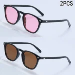 2PCS New Midai Personalized Round Polarized Car Sunglasses Fashion Sunglasses Sunglasses Sunglasses JH3023 - Image 4
